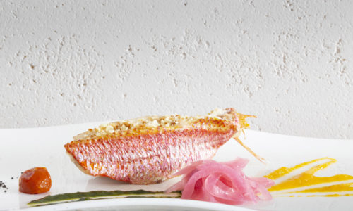 Ristorante di Pesce a Trapani Triglia confit e salsa agli agrumi